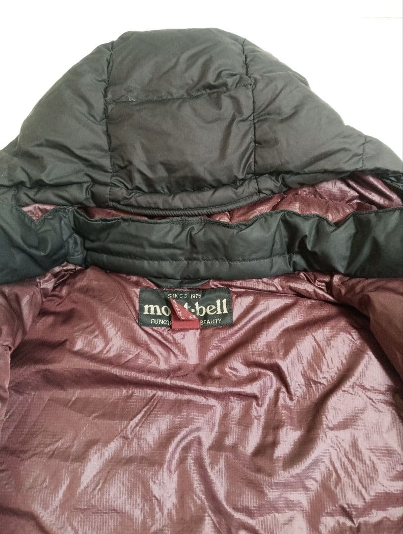 montbell　トラベルダウンロングコート　レディースL　モンベル　黒