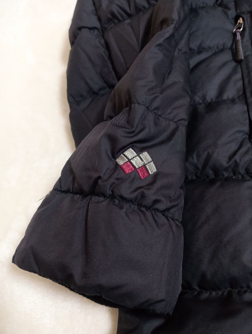 montbell　トラベルダウンロングコート　レディースL　モンベル　黒