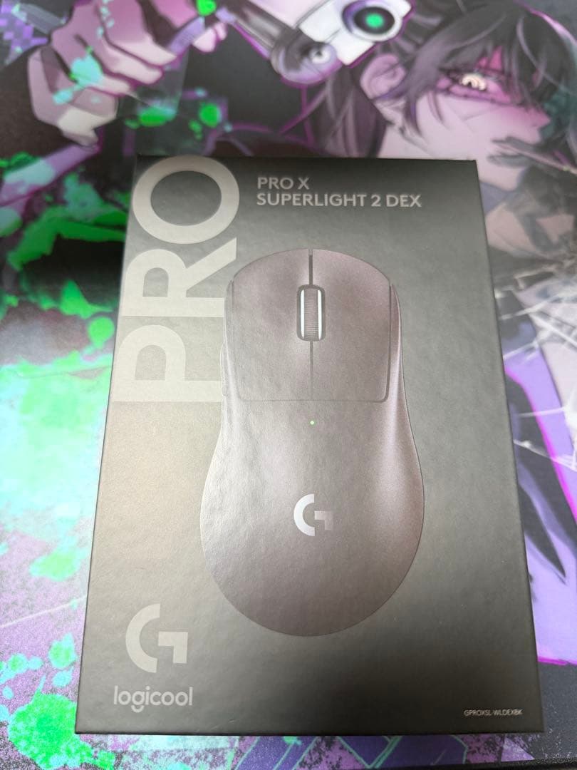 Logicool GPRO X SUPERLIGHT 2 DEX ブラック