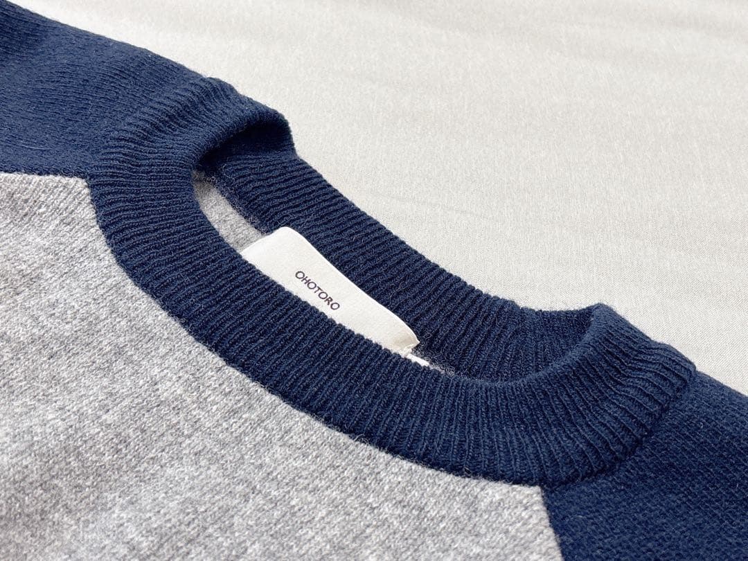 完売品 ✨OHOTORO オオトロ　Scheme Raglan knitラグラン