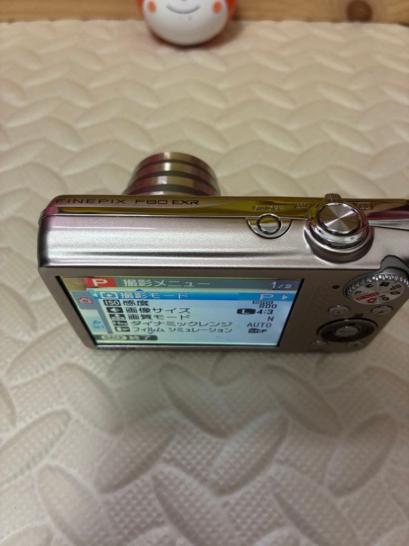 fujifilm&富士フイルム　f80exr シルバー　デジタルカメラ
