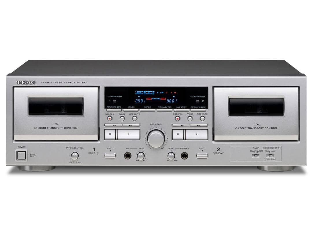 未使用 TEAC W-1200 カセットデッキ 動作確認済