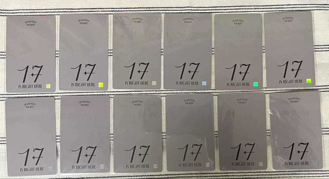 17 IS RIGHT HERE SEVENTEEN 韓国 ラキドロ トレカ