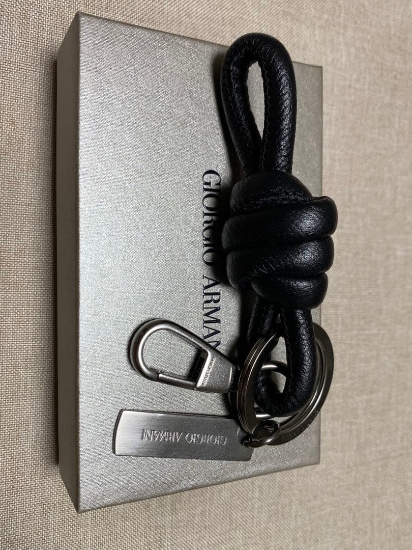 GIORGIO ARMANI ジョルジオアルマーニ　キーリング　未使用