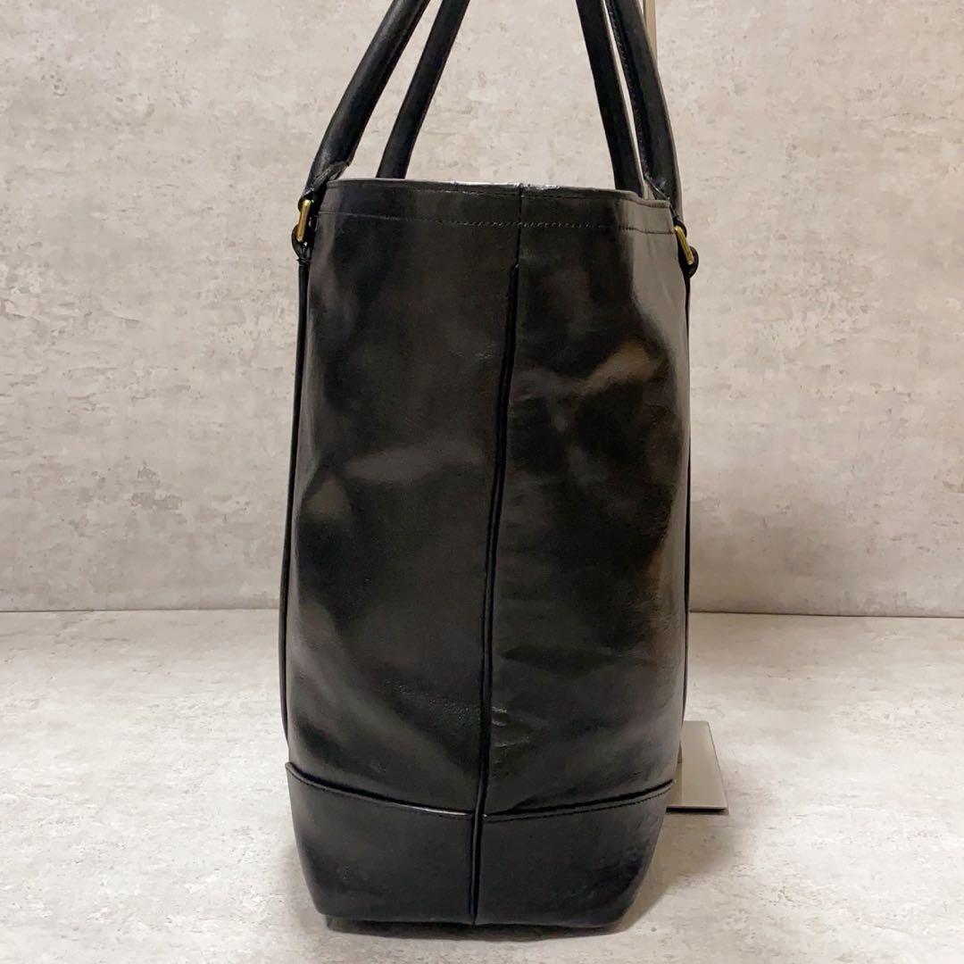 美品✨COACH コーチ トートバッグ 2way ショルダーバッグ A4収納 黒
