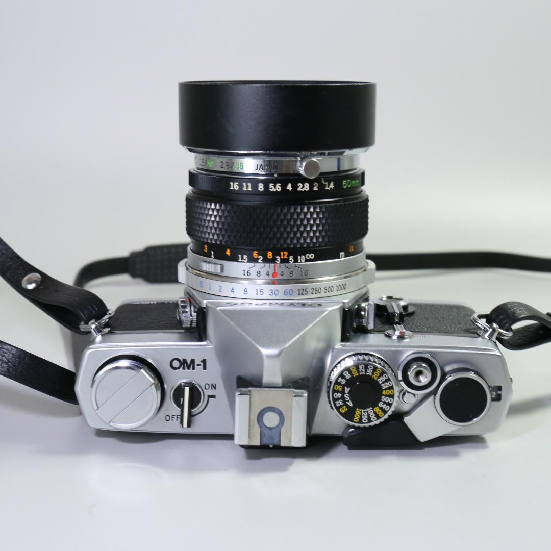 ☆完全動作☆美品 オリンパス OM-1 50mm F1.4 135ｍｍ＃321