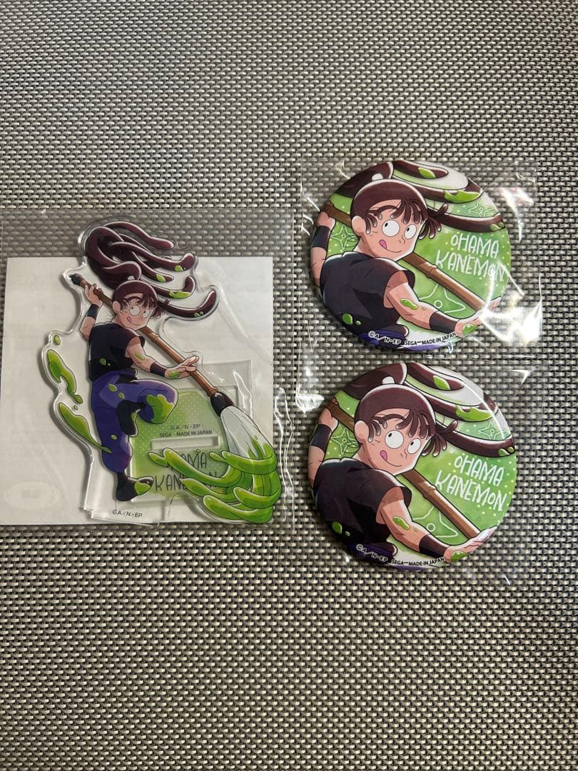 忍たま乱太郎 みんなでお絵かき合戦 弐 尾浜勘右衛門 アクスタ 缶バッジ