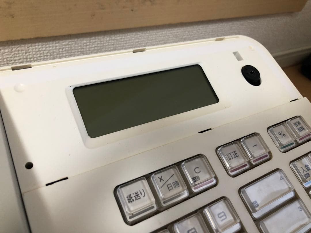 CASIO 電子レジスター　SE-G2-WE 店舗　業務用　※欠品箇所有り
