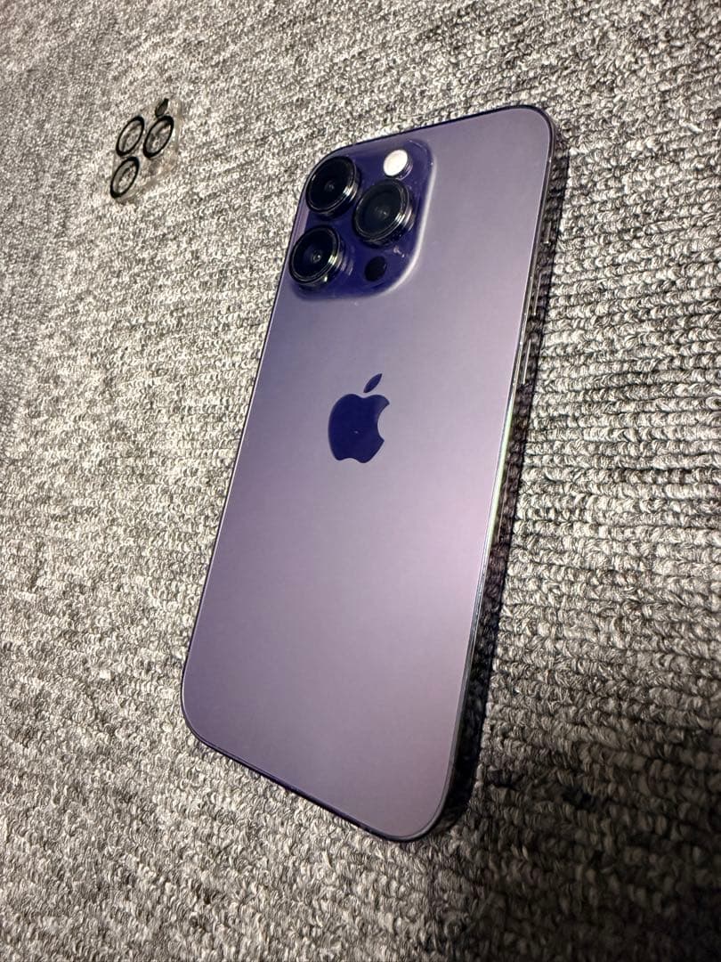 ぽ*た様 Apple iPhone 14 Pro 限定色ディープパープル 液晶難