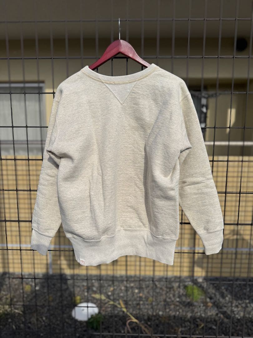 ボンクラ　両Vトレーナー オートミールサイズ36