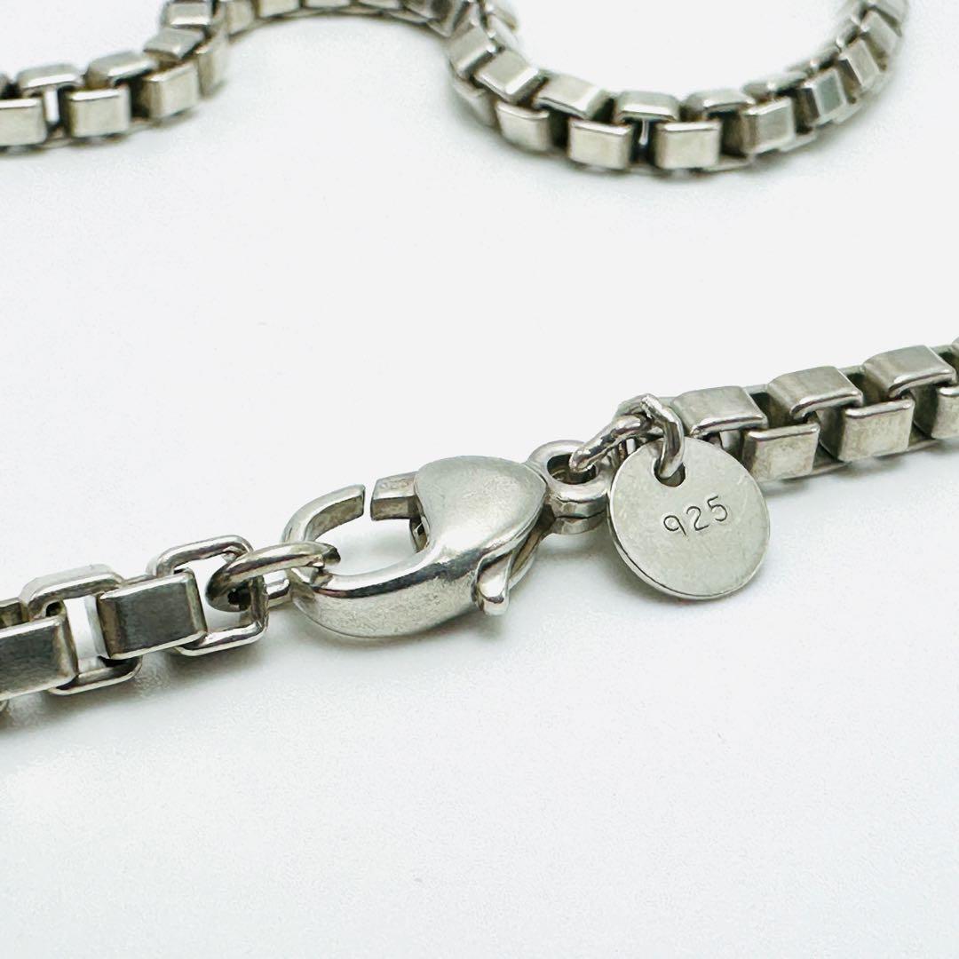 Tiffany ベネチアン　リンク　チェーン　シルバーネックレス　Ag925