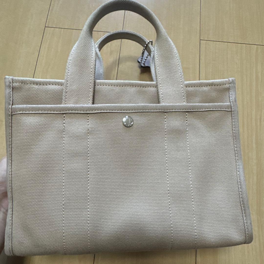 よ*お様 COACH ベージュ トートバッグ26