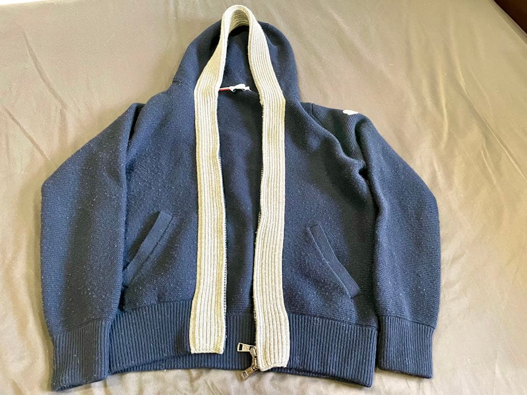 ★杏奈です★MONCLER★パーカージャケット★ウール100%★Lサイズ