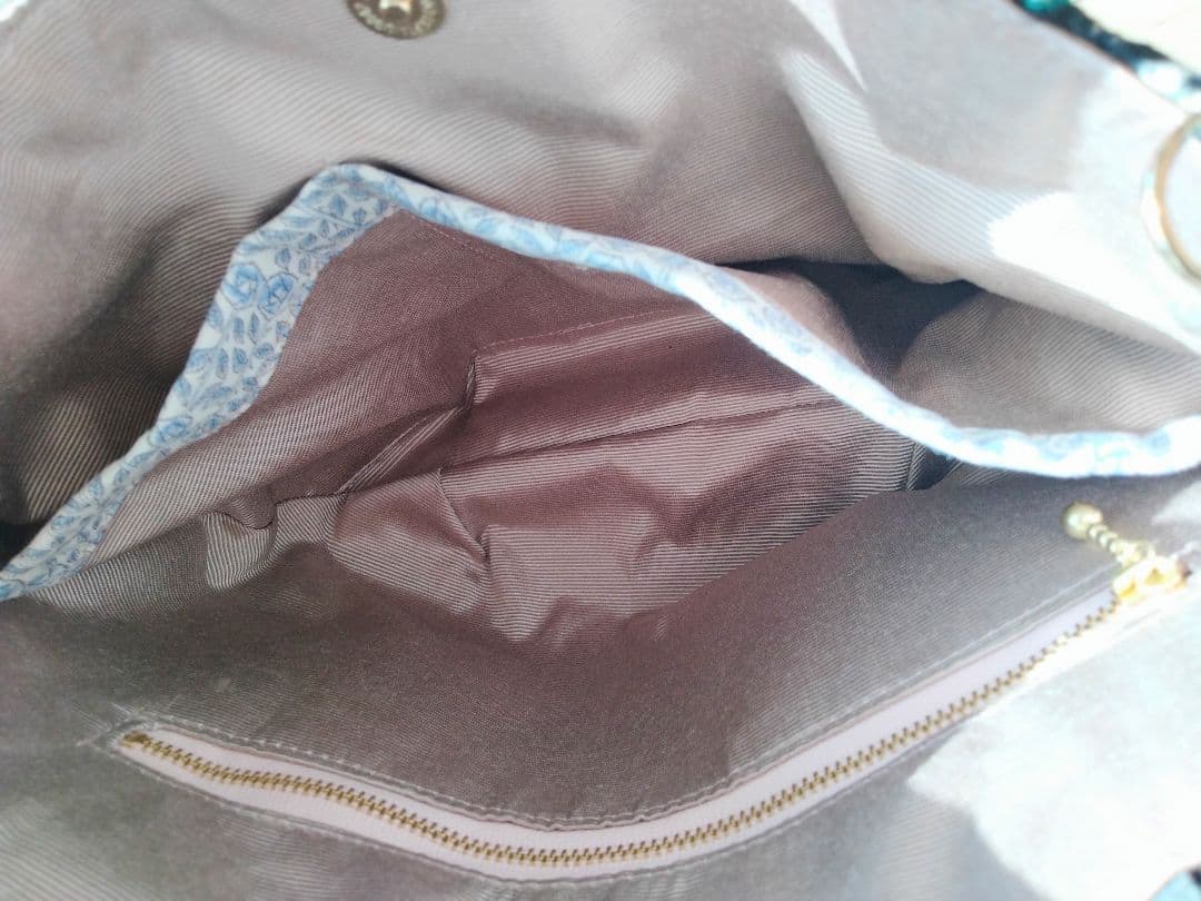 ミナペルホネン 両面楽しめる『丸みを帯びた2way バッグ』М