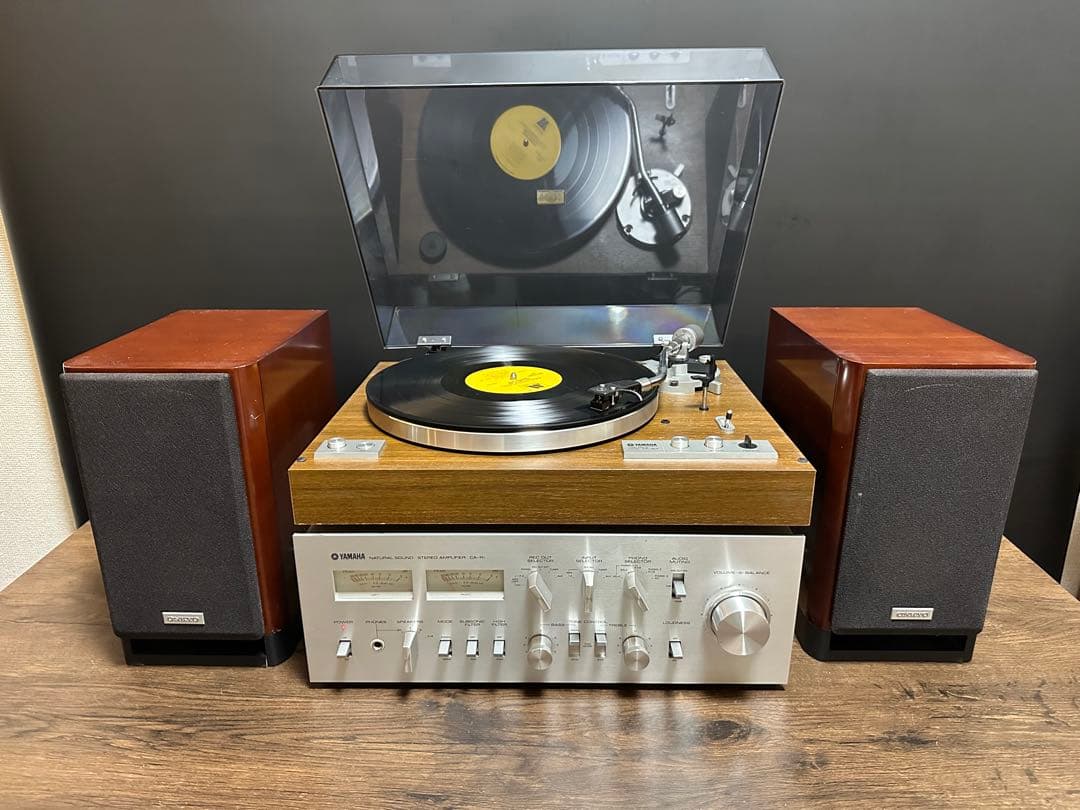 完動品　YAMAHA ヤマハ プリメイン アンプ CA-R1 取り扱い説明書付き