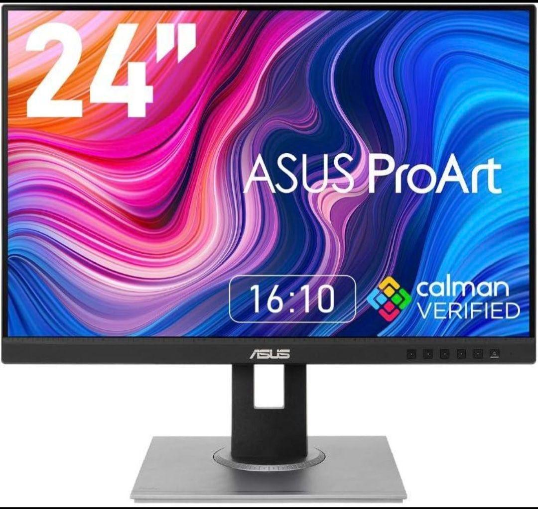 美品 ASUS ProArt PA248QV モニター 24.1インチ 75Hz