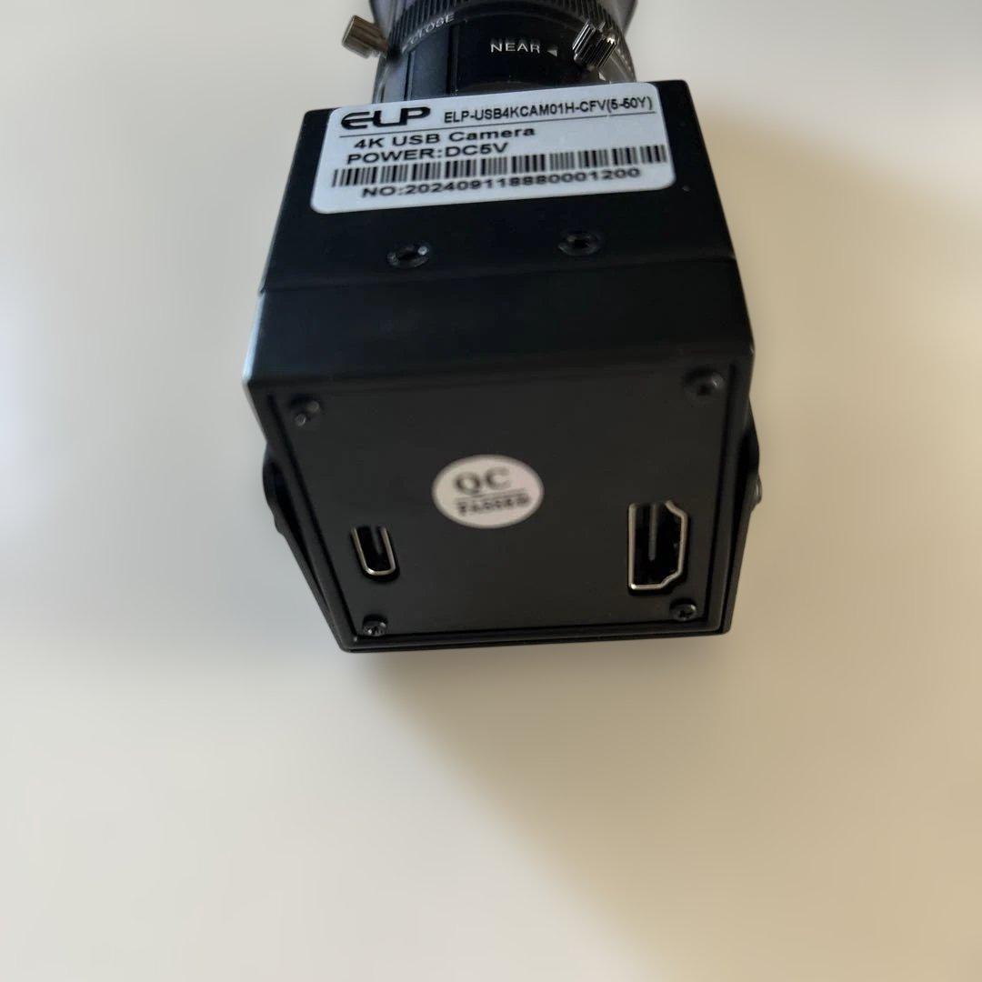 HDMI USBカメラ 4K webカメラ USB 10倍ズーム 5-50mm