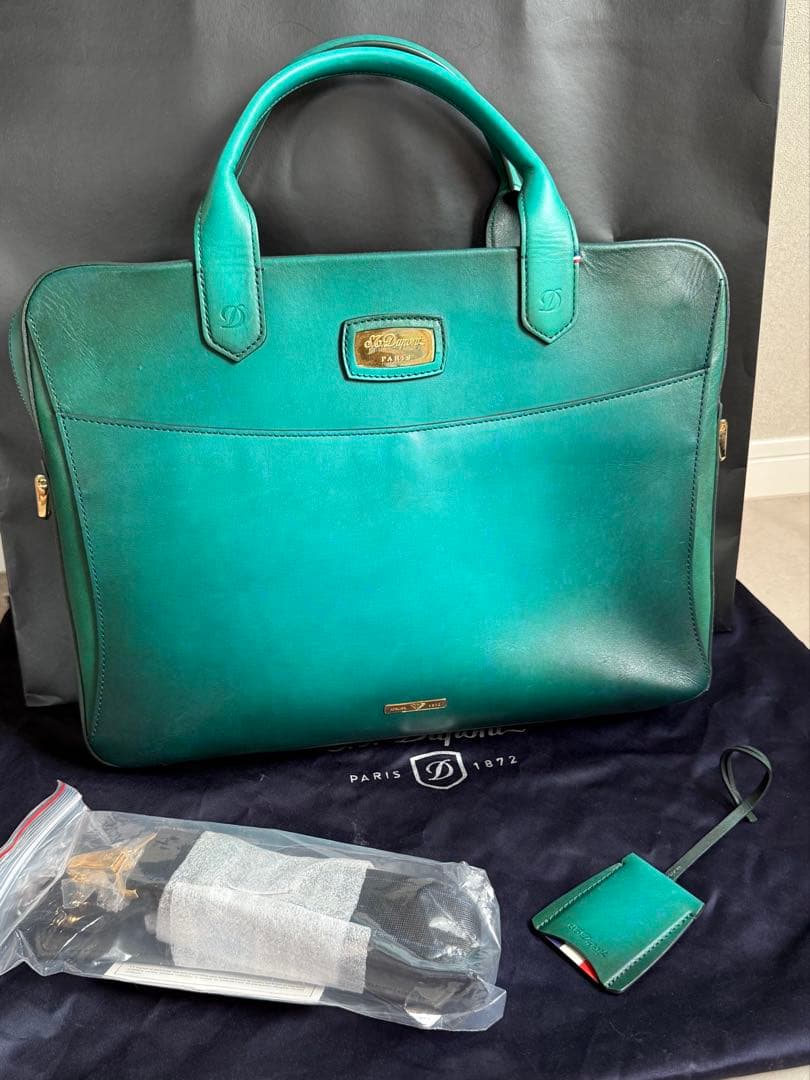 あ*お様 【美品】S.T.Dupont エステーデュポン　ビジネスバッグ　ブリー