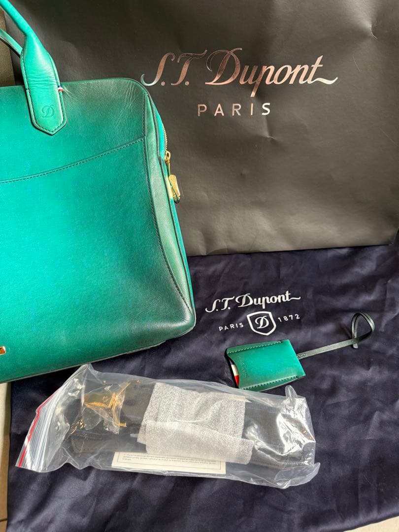 あ*お様 【美品】S.T.Dupont エステーデュポン　ビジネスバッグ　ブリー