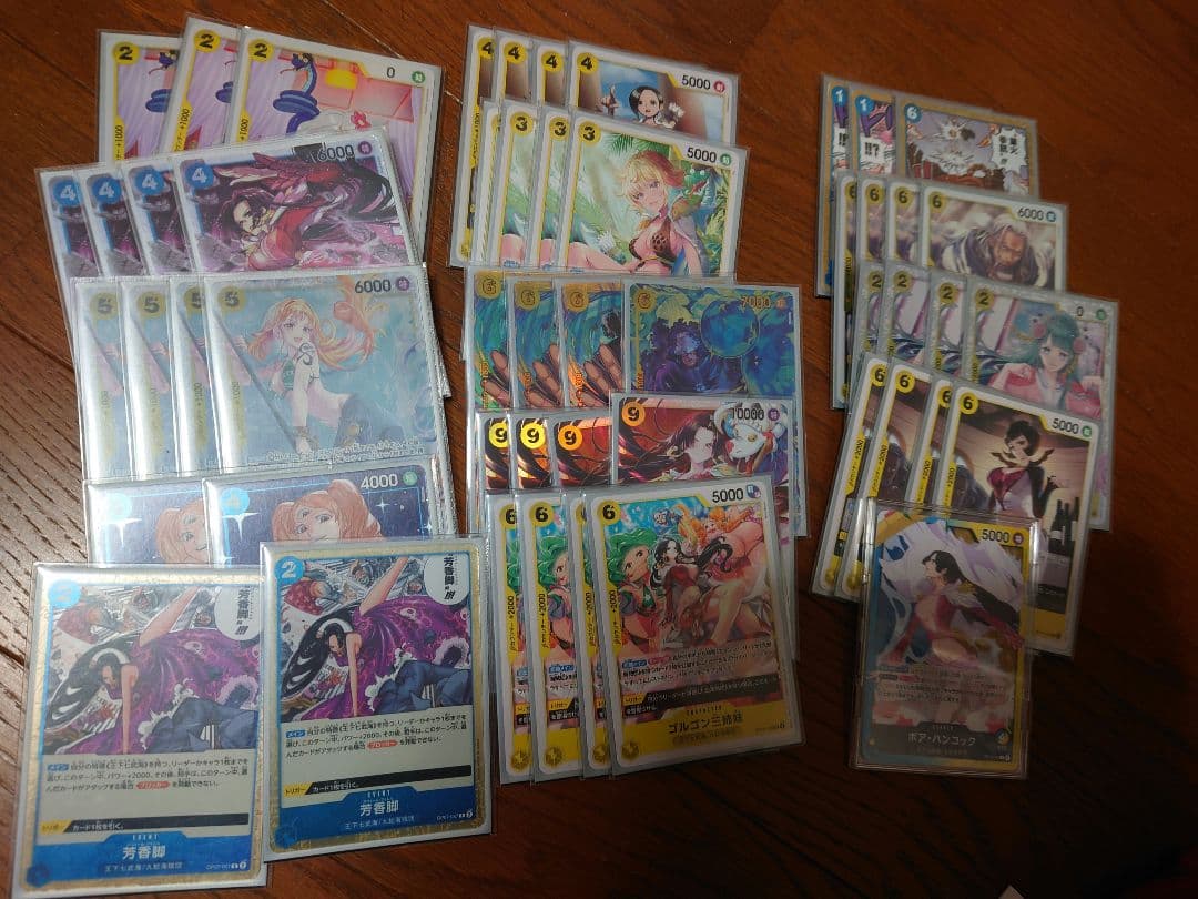 青黄ハンコック　構築済みデッキ 一部パラレル