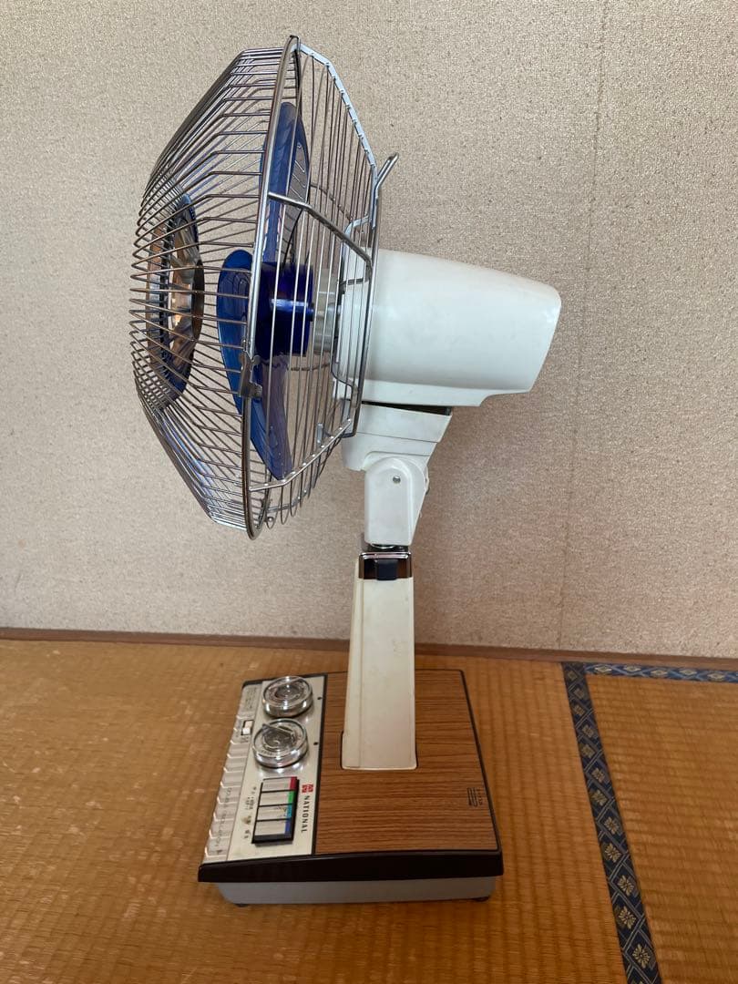 【動作確認済】National F-30LIC 扇風機 元箱付き　昭和レトロ