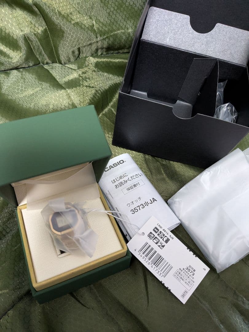 新品✨️CRW-001G-9JR ゴールド リングウォッチ カシオ