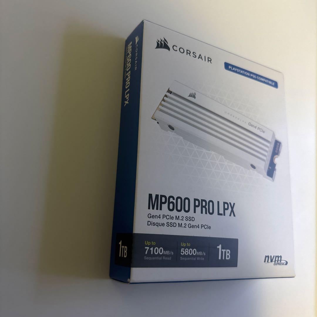 破格値！CORSAIR MP600 PRO LPX 1TB SSD