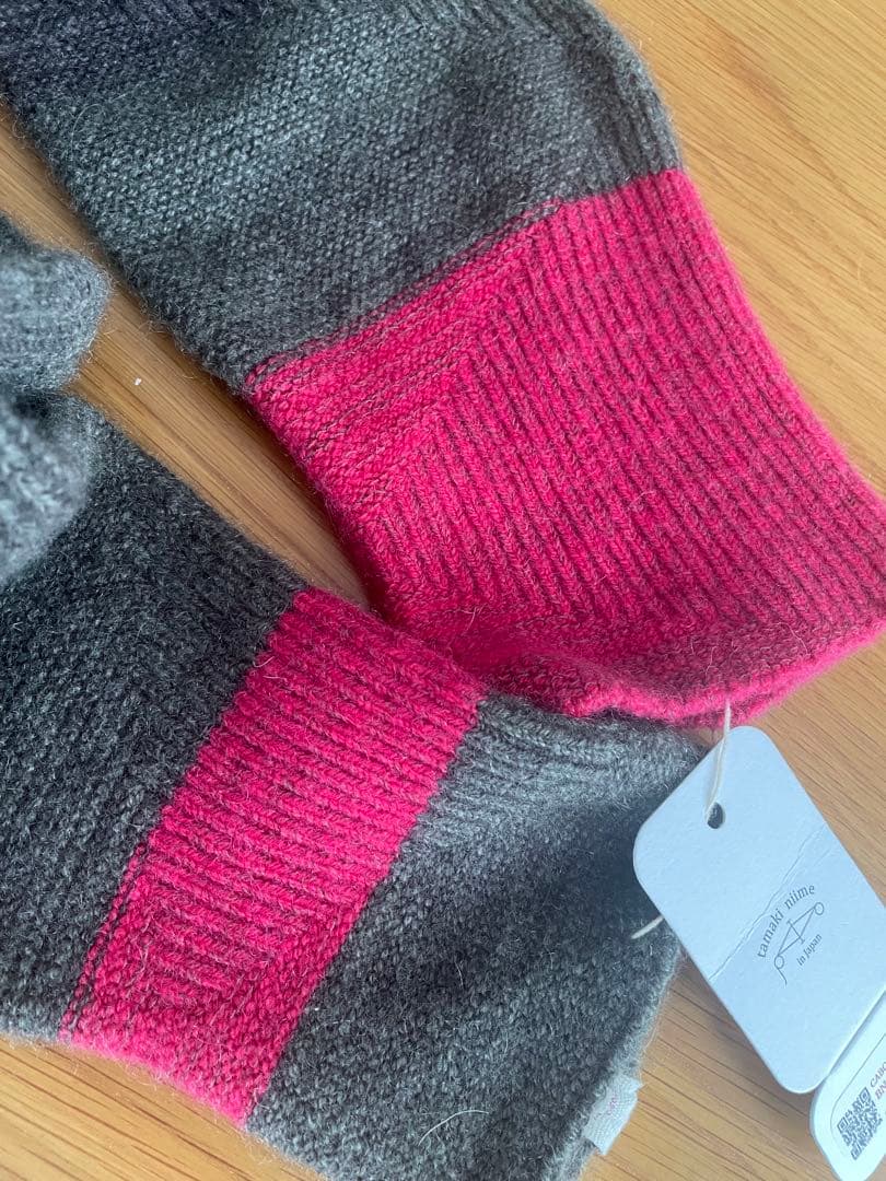 新品タグ付✨定価2.2万 タマキニイメ boso long カシミヤ混 超ロング