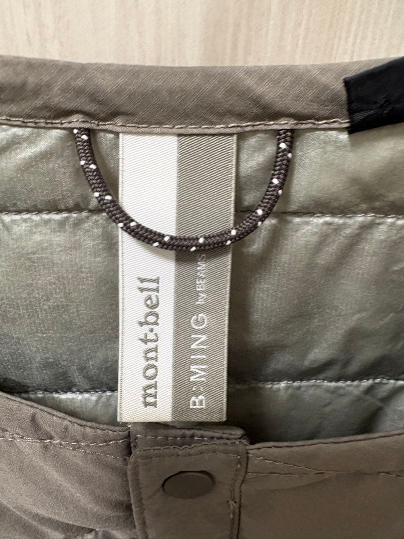 Beams別注 mont-bell スペリオダウンSサイズ