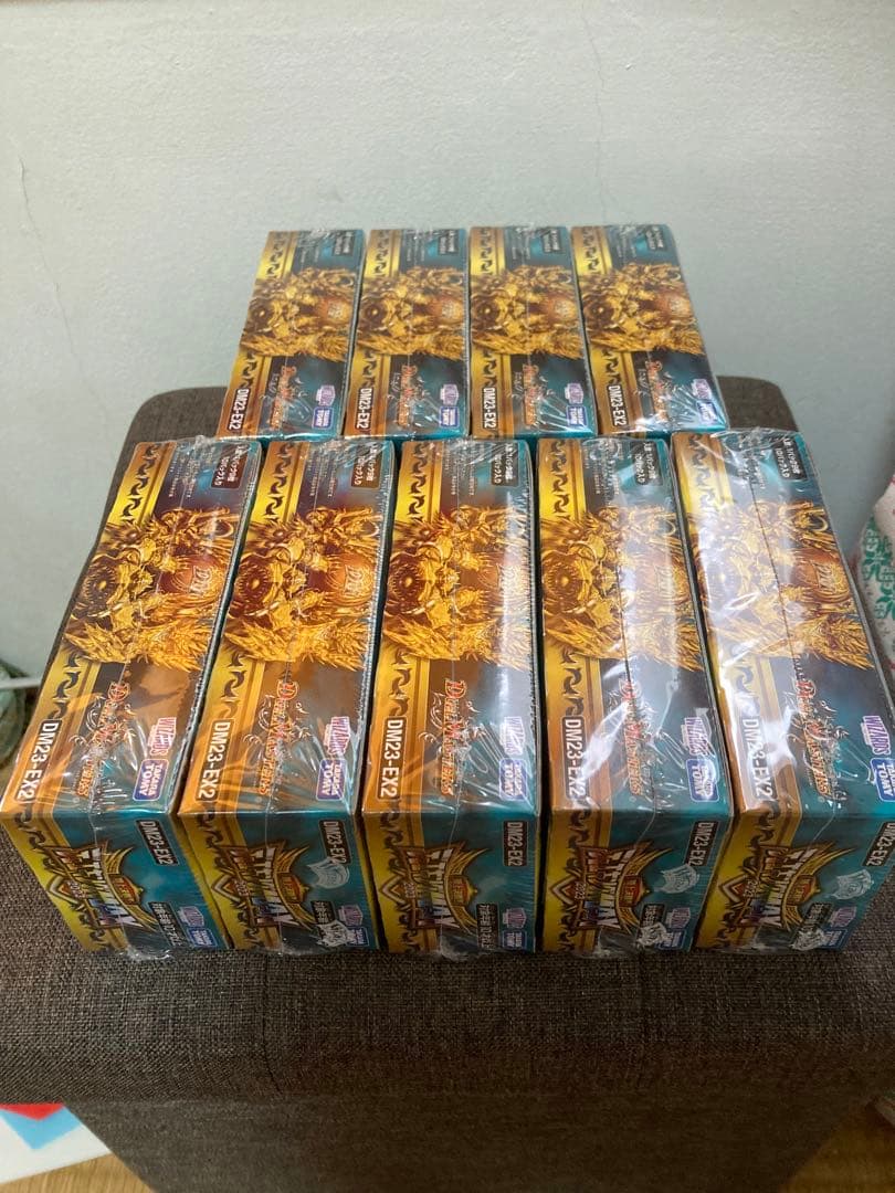 【新品未開封】シュリンク付　デュエキングmax 2023 9box