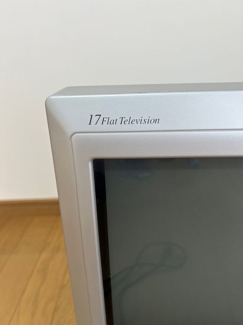 sharp カラーテレビ 17flat television