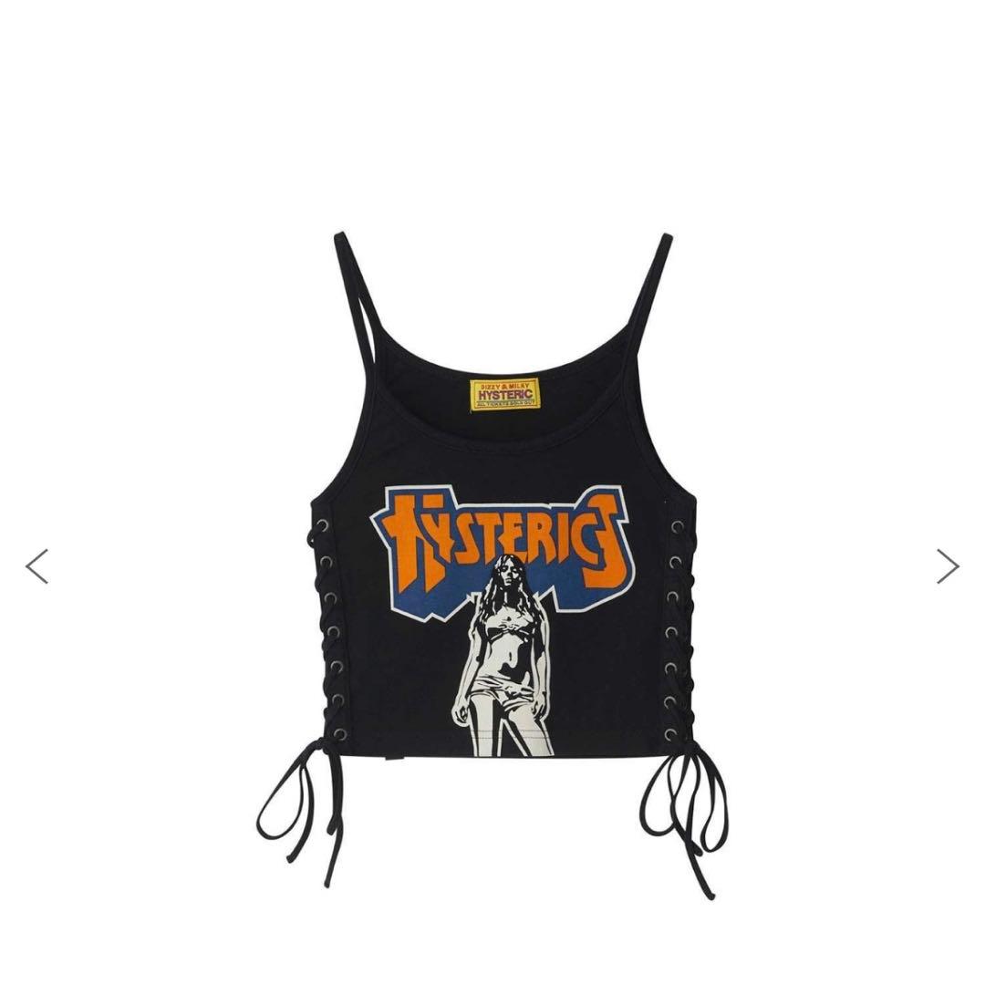 【オンライン完売品】BAD AS MAMA 編み上げショート丈キャミソール