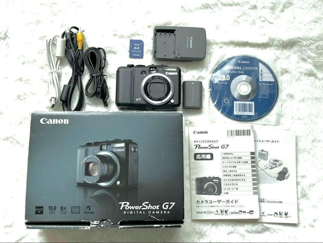 【完動品】Canon PowerShot G7 純正バッテリー 動作確認済