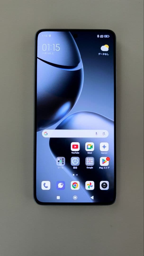 オ*ク様 新品同様 Xiaomi 14T チタンブルー 箱 ソフトケース 本体