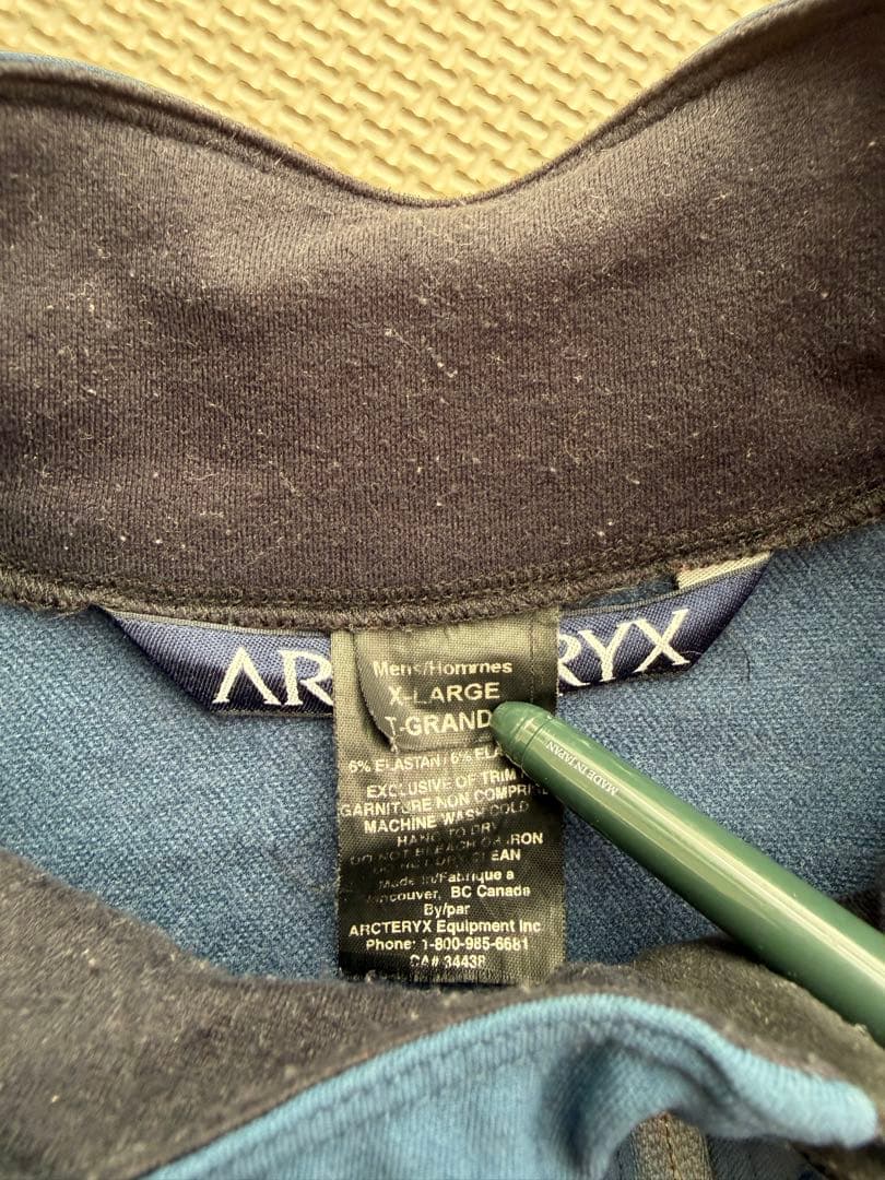 アークテリクス　javelin comp jacketソフトシェル