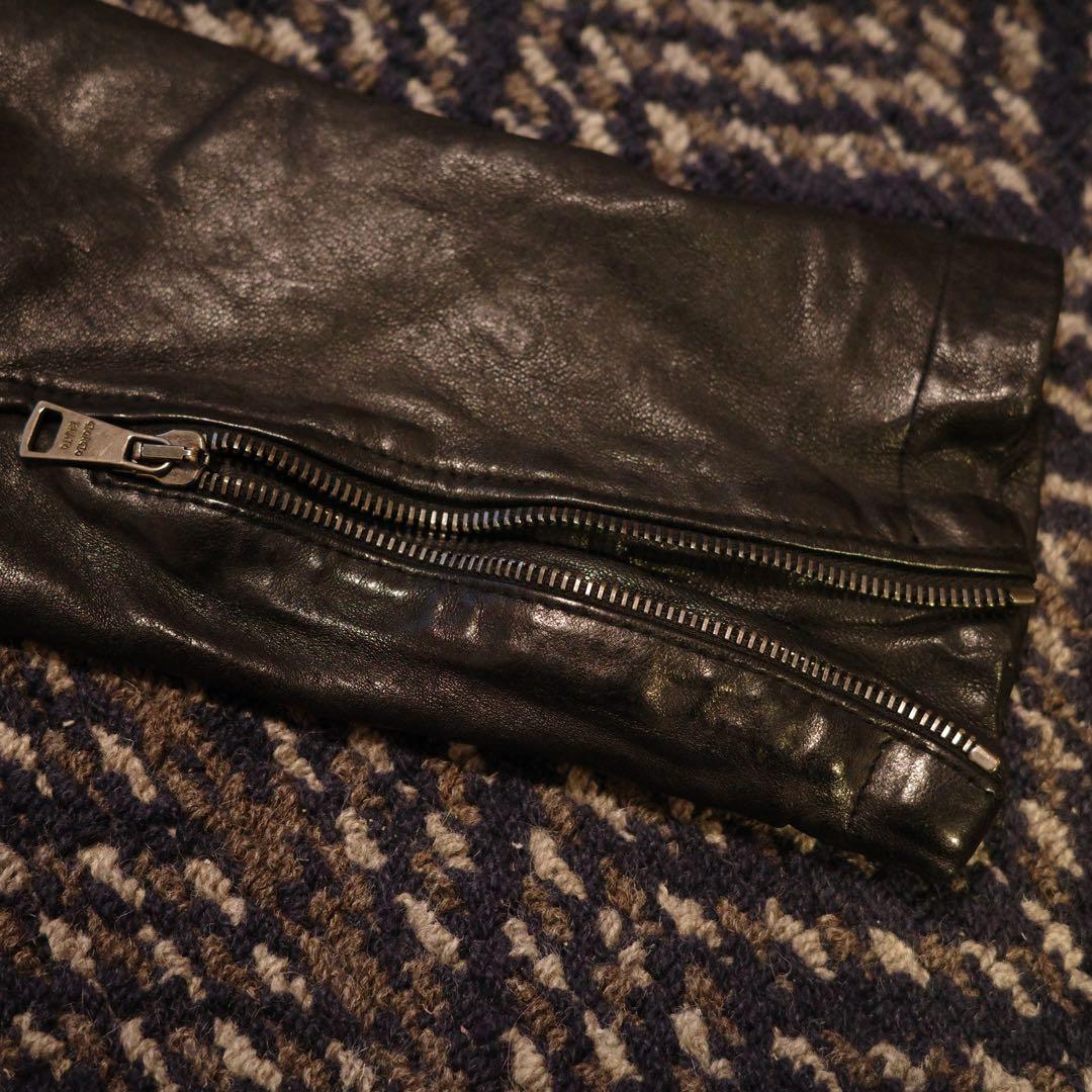 giorgio brato レザーパーカー