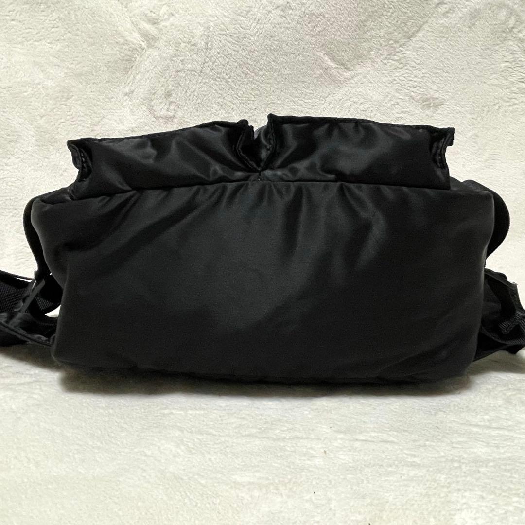 【極美品】PORTER タンカー ボディバッグ ウエストバッグ 黒