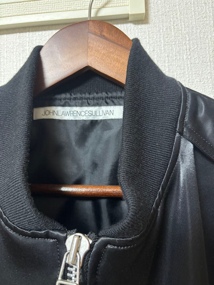 ジョンローレンスサリバン サテン MA1 ボンバージャケット