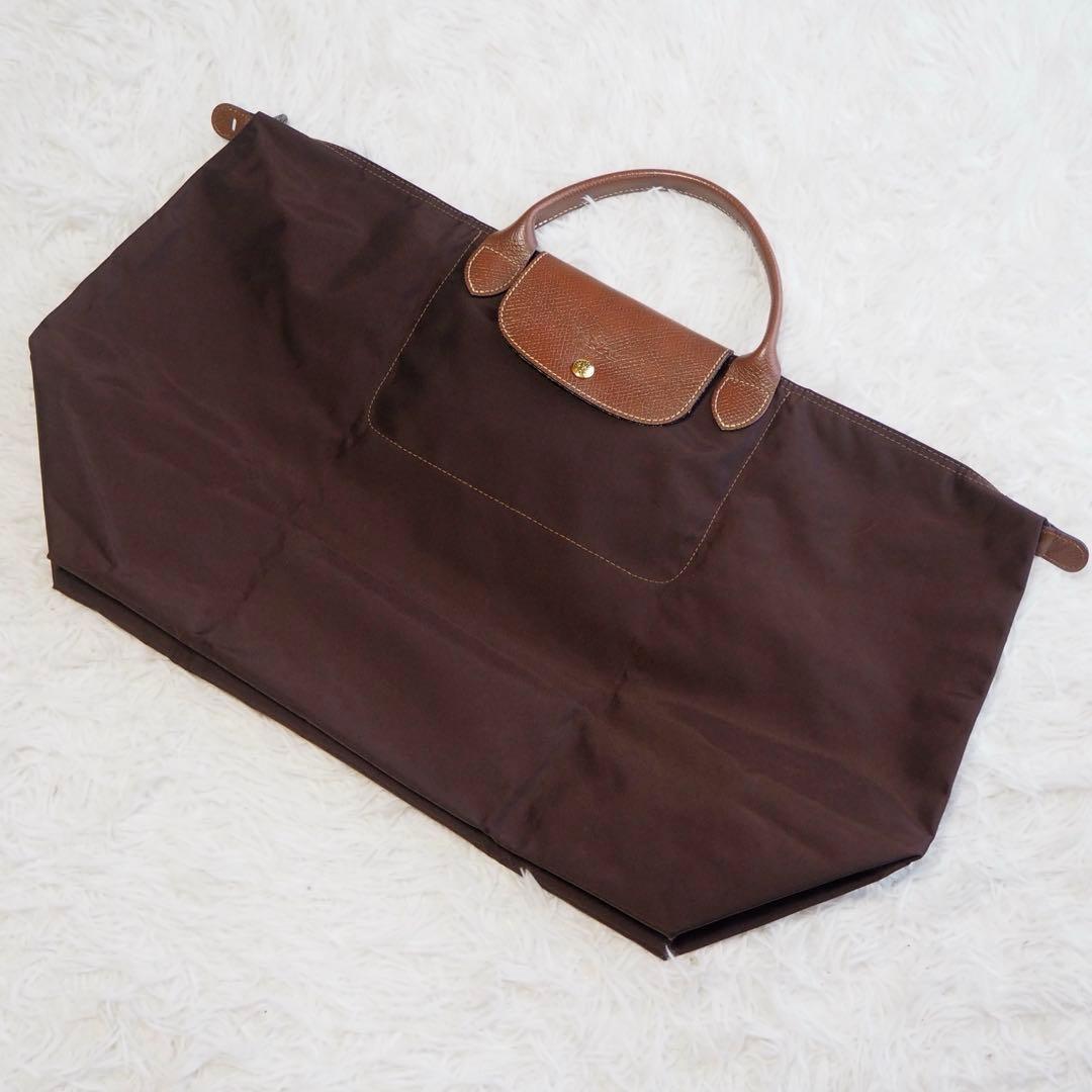 美品 ロンシャン ルプリアージュ XL トラベルバッグ ボストンバッグ 大容量