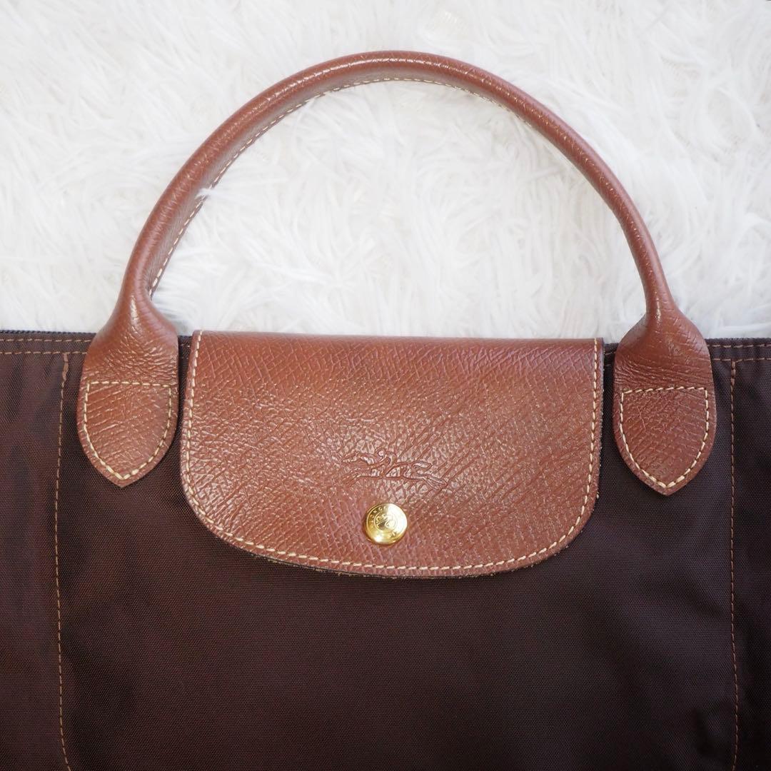 美品 ロンシャン ルプリアージュ XL トラベルバッグ ボストンバッグ 大容量