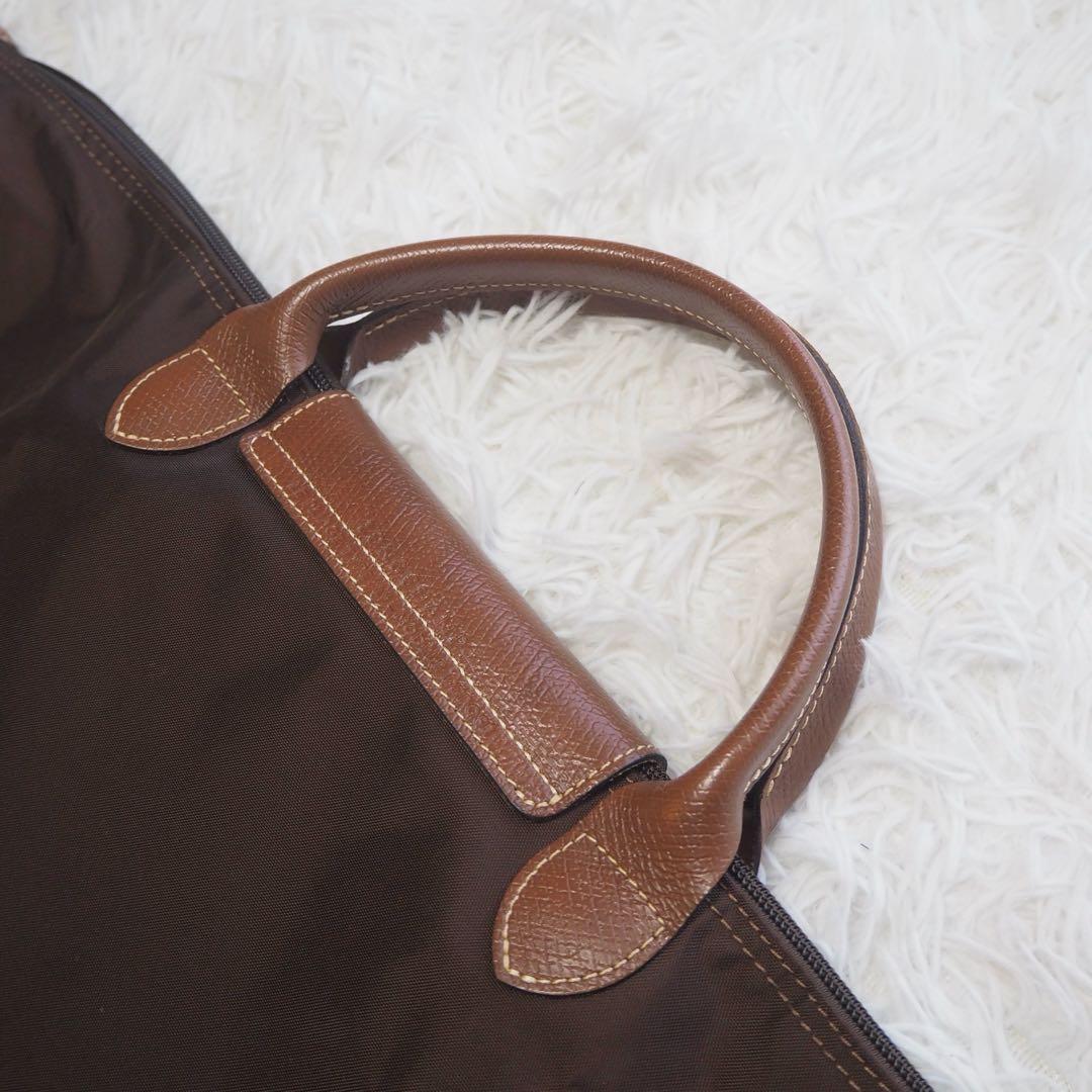 美品 ロンシャン ルプリアージュ XL トラベルバッグ ボストンバッグ 大容量