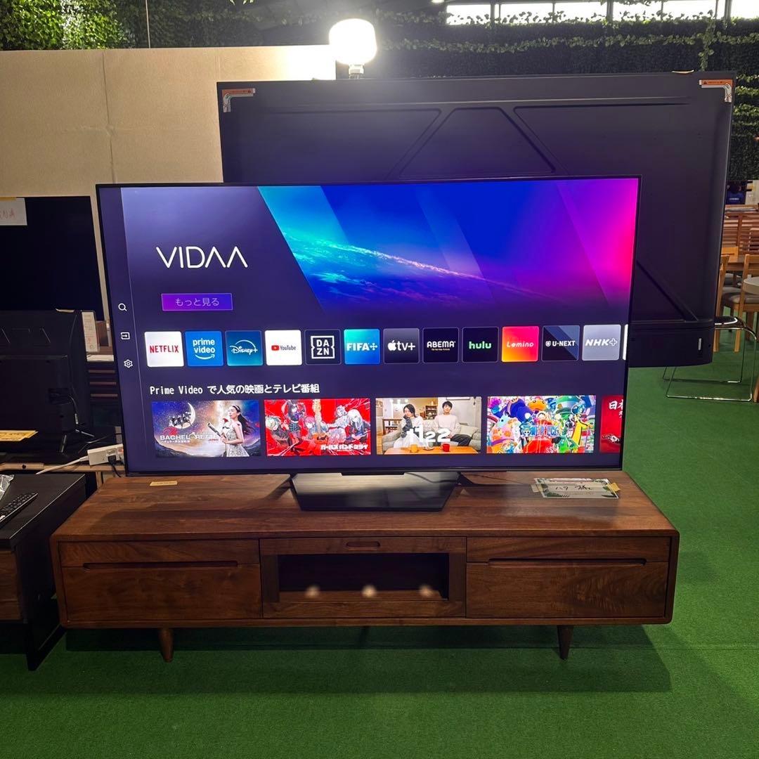 Hisense 液晶テレビ 65U8N 65V型 2024年製 家電 C096