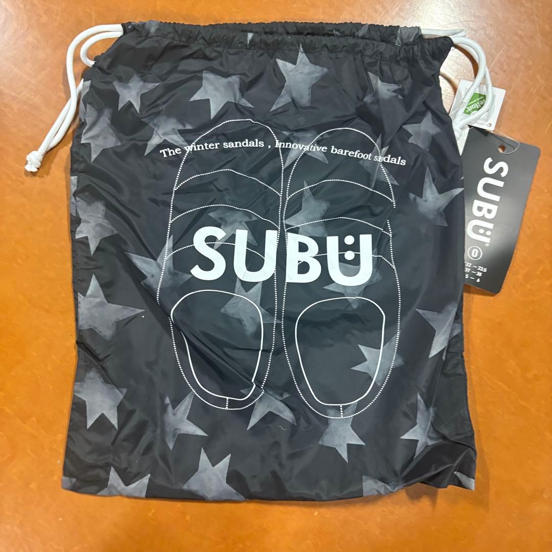 SUBU スブ DOTS スター柄 サンダル22.0～23.5㎝