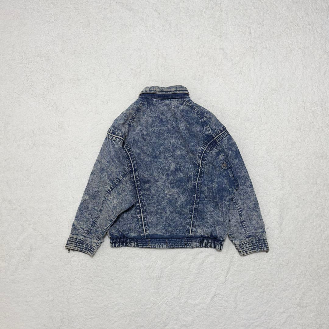 【archive】80s Denim Bomber Jacket 短丈
