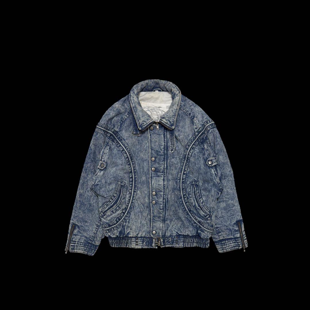 【archive】80s Denim Bomber Jacket 短丈