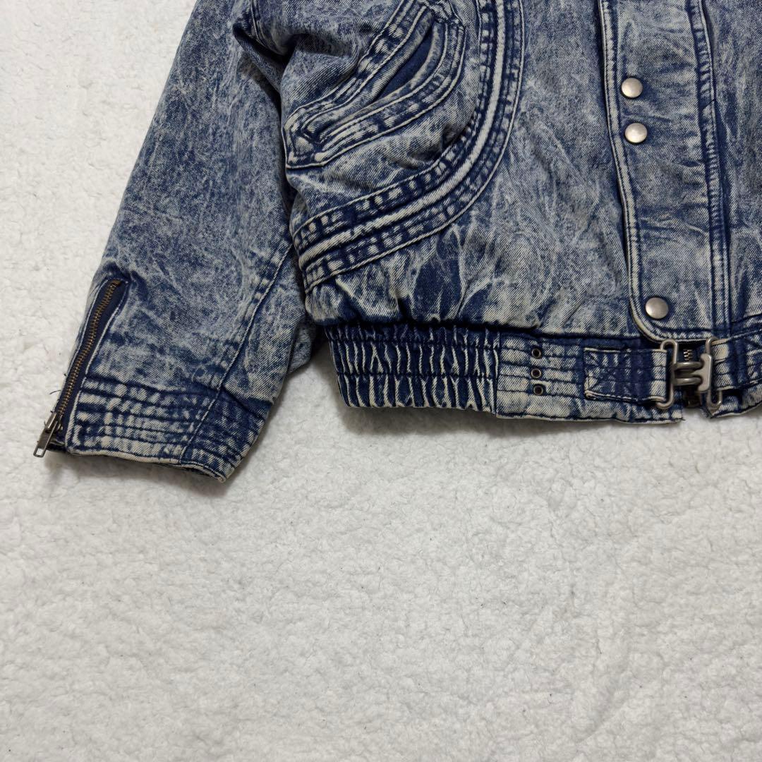【archive】80s Denim Bomber Jacket 短丈