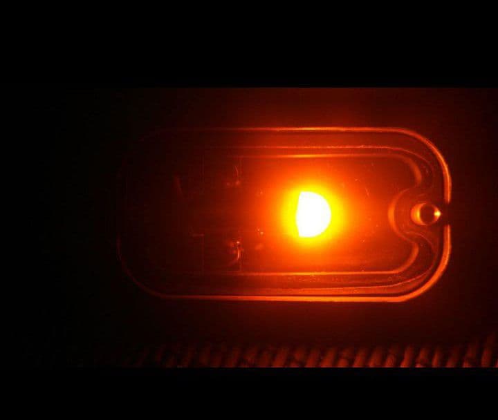 ステー付き LED角マーカーランプかまぼこマーカーランプ レトロデコトラ 軽トラ