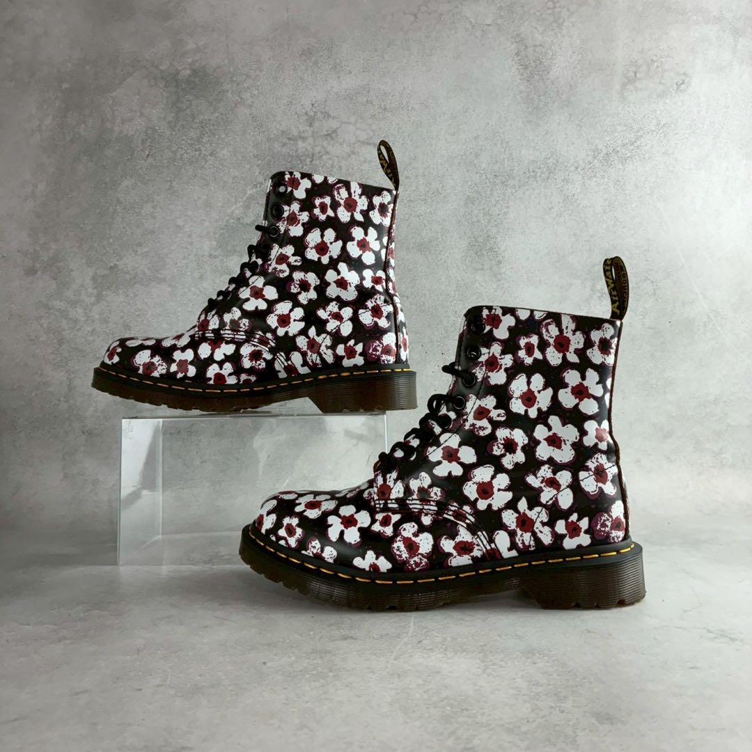 【極美品】ドクターマーチン 8ホール 1460 PASCAL ブラック UK6