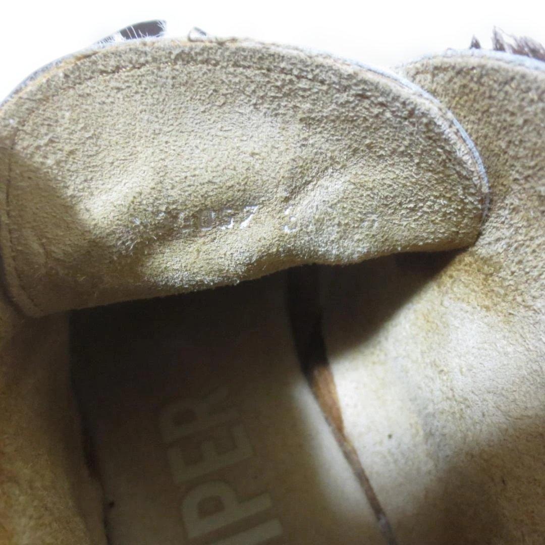 カンペール　ハラコ　アニマル柄　ショートブーツ　シューズ　靴　7　■　C186