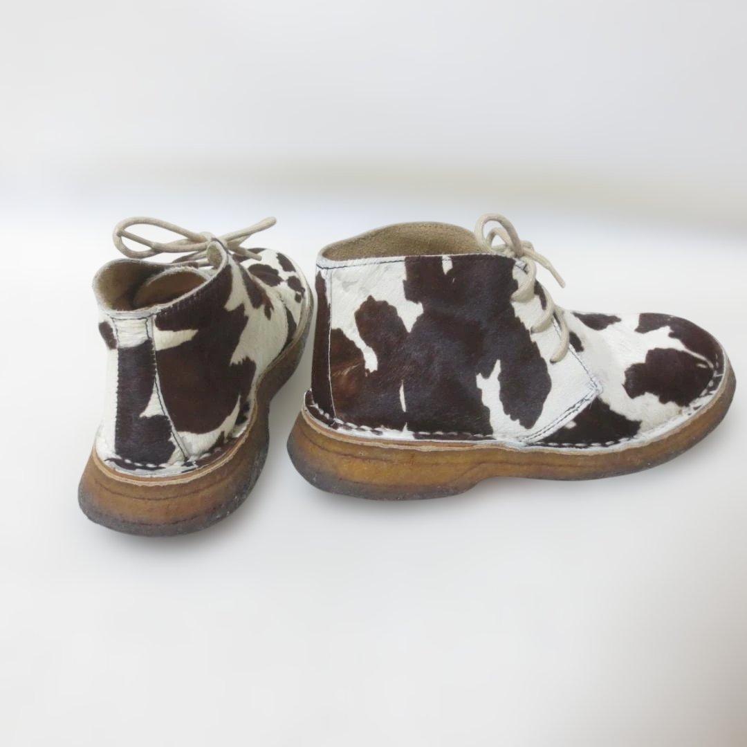 カンペール　ハラコ　アニマル柄　ショートブーツ　シューズ　靴　7　■　C186